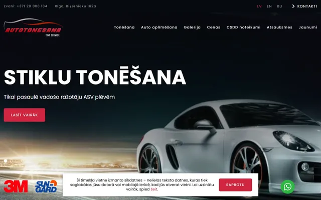 AUTOTONĒŠANA — auto detailing studija