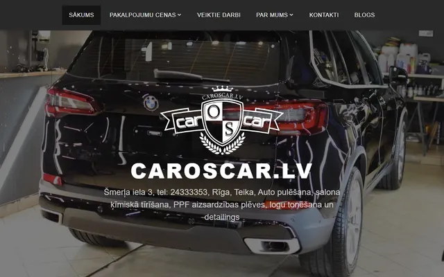 Caroscar.lv — auto detailing studija