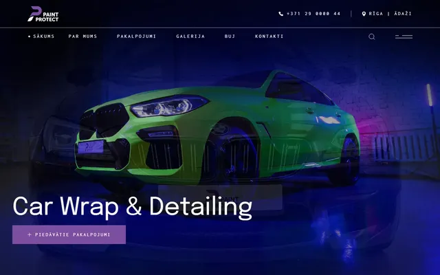Paint Protect - Auto aplīmēšana Rīgā — auto detailing studija